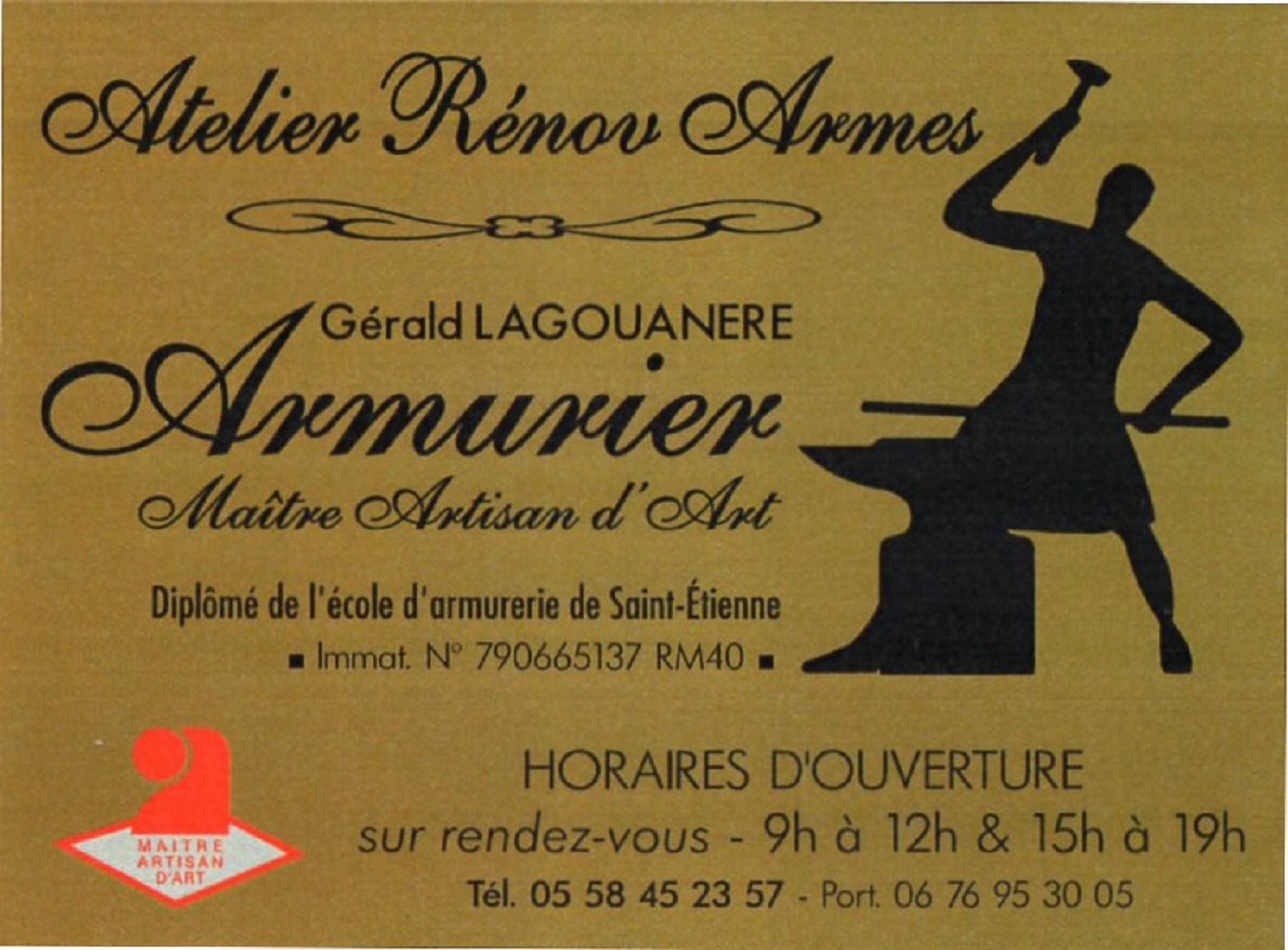 Armurerie Atelier Rénov'Armes